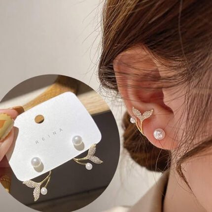 Premium Fish Tail Earring Pair (IMPORTED)